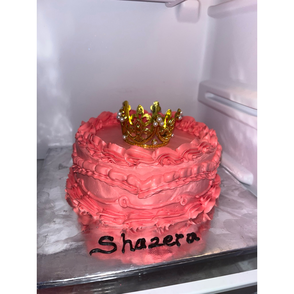 cake ulang tahun crown/cake ulang tahun mahkota/cake ulang tahun murah semarang/cake ulang tahun pre