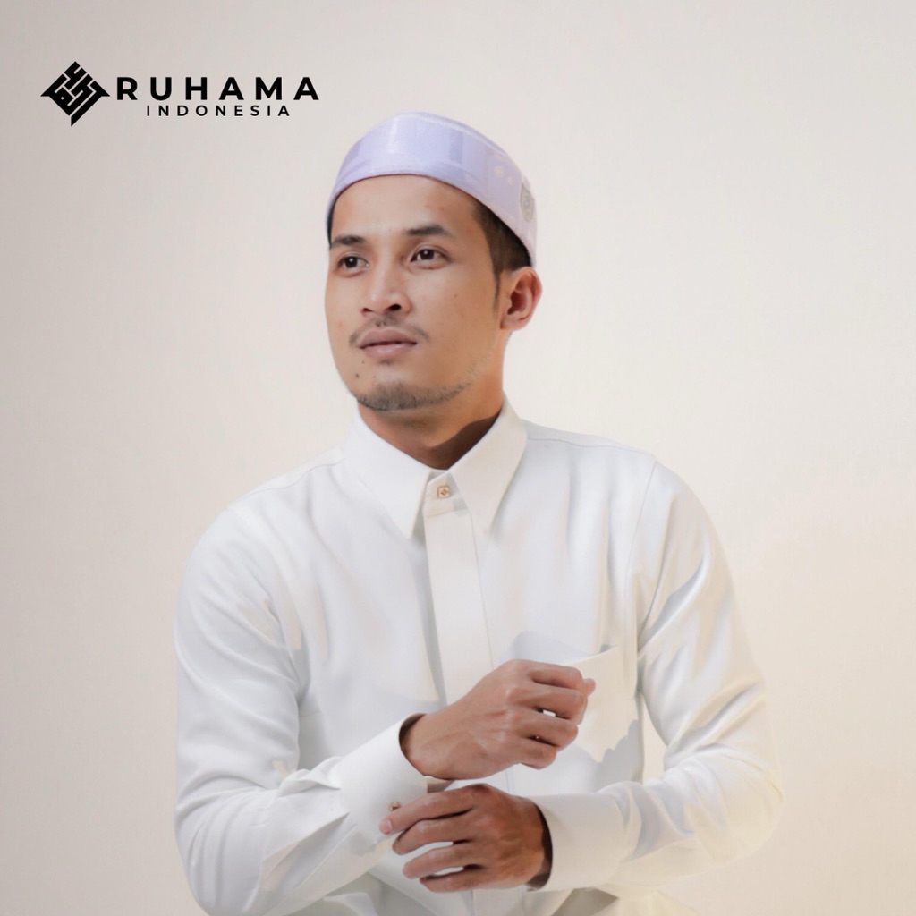 JUBAH/THOBE/GAMIS SYAKIR (warna putih) RUHAMA