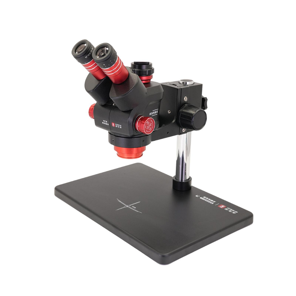 Mikroskop Stereo Trinokular YCS 6558X (0.5X CTV)