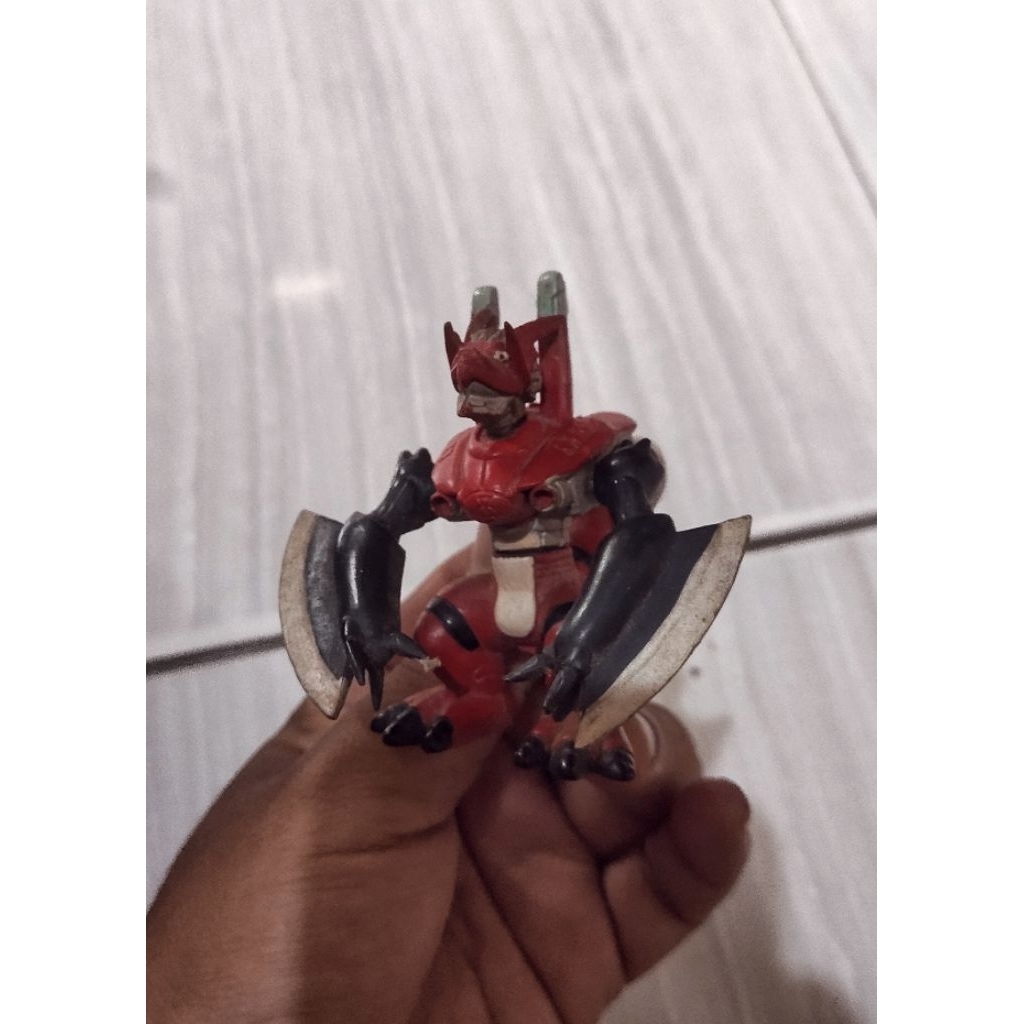 action figure digimon wargrowlmon retro vintage jadul seukuran act feat