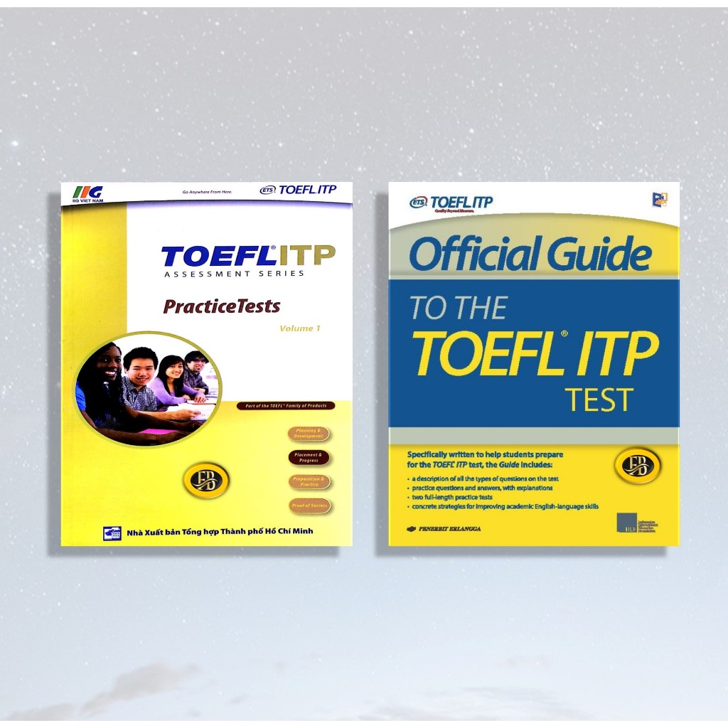 [Penerbit Erlagga] TOEFL ITP PRACTICE TEST & OFFICIAL GUIDE TO THE TOEFL ITP TEST
