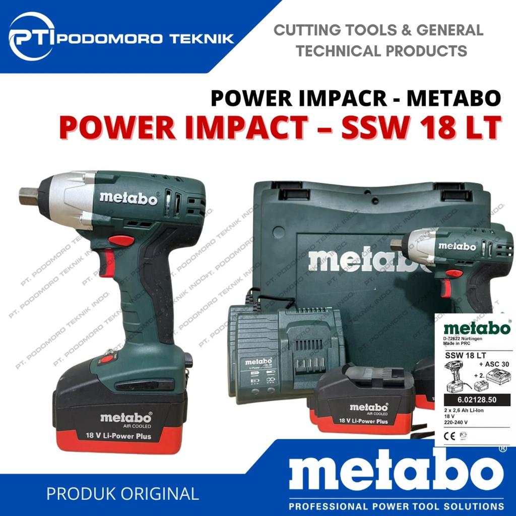 Metabo Cordless Impact Driver Metabo SSW 18 LTX 300 BL / Cordless Screw Driver / Bor Obeng Baterai M