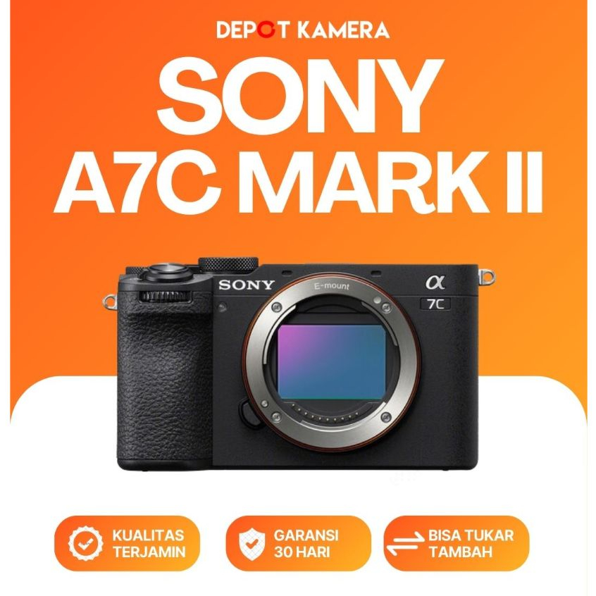 ( DEPOT KAMERA ) SECOND - SONY A7C MARK II BODY ONLY