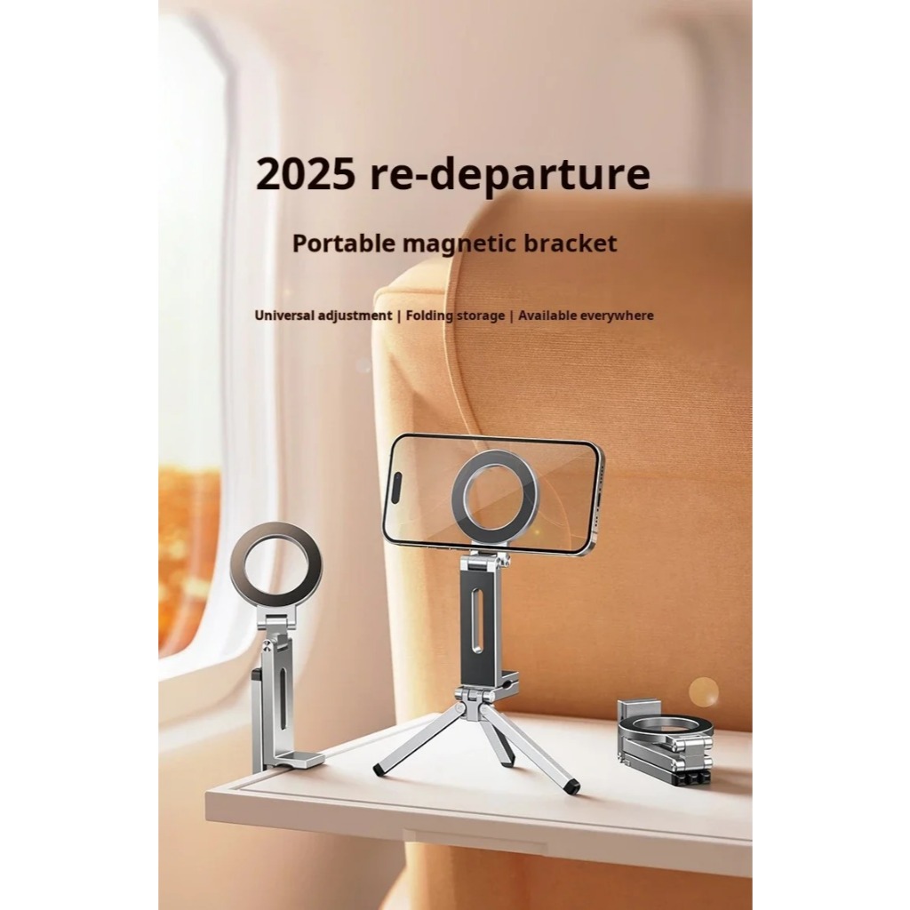 Colmer Dudukan Smartphone Magnetic MagSafe 360° Mobile Phone Holder Tripod & Handheld ABS Universal 