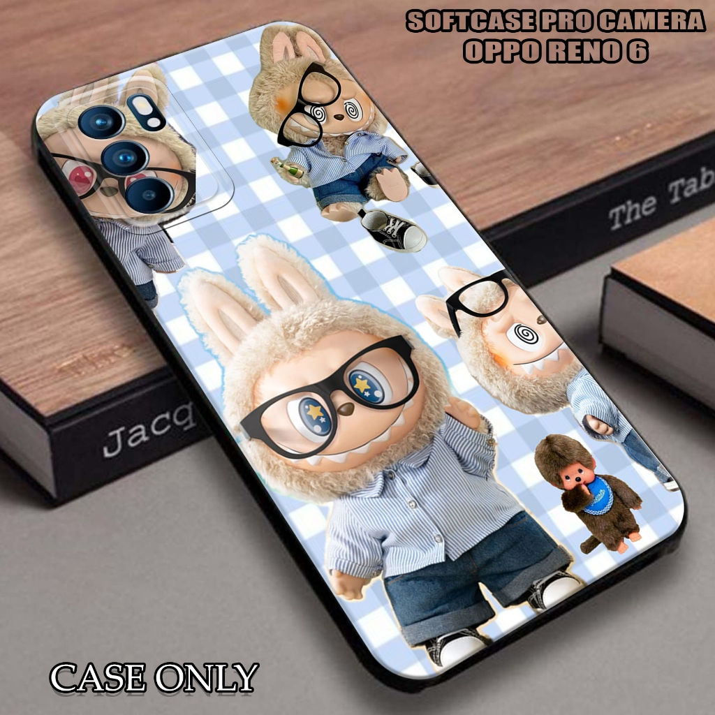 case oppo reno 6 - casing oppo reno 6 [ lbb ] silikon oppo reno 6 - kesing hp - casing hp  - case hp