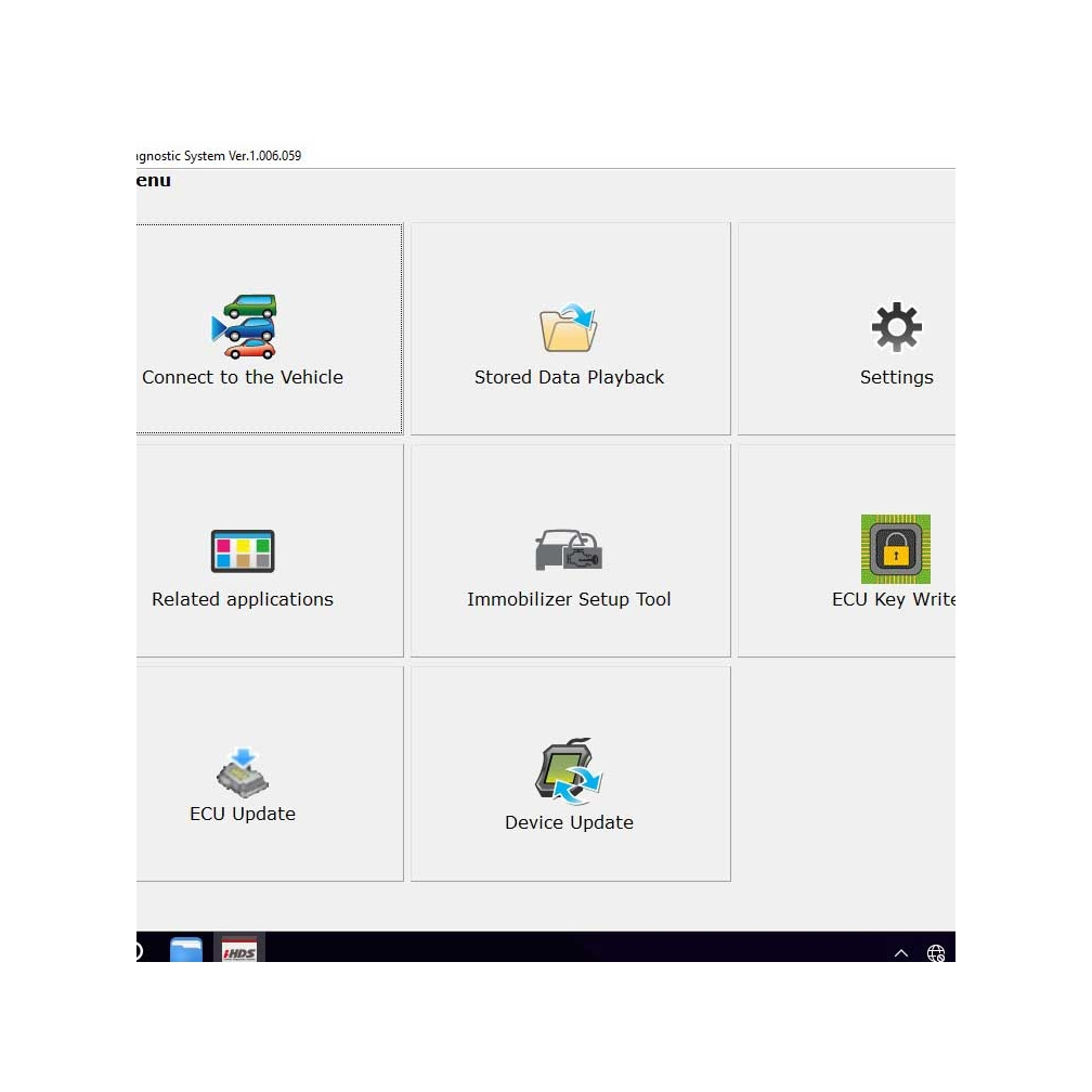 Honda dan Acura iHDS i-HDS J2534 1.006.059 Vmware Support J2534 Pass-Thru Interface  Support  J2534