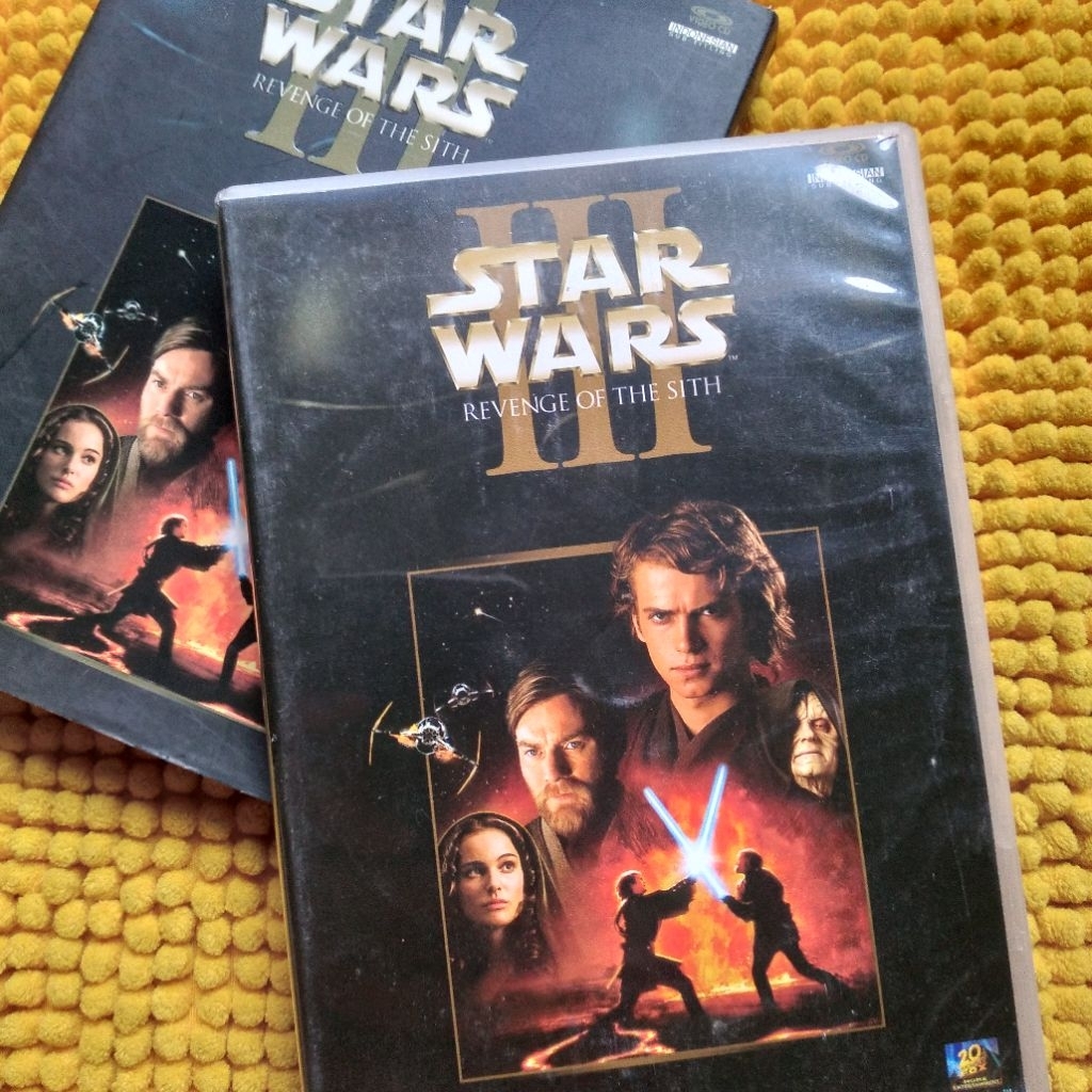 VCD ORIGINAL STAR WARS 3 - REVENGE OF THE SITH