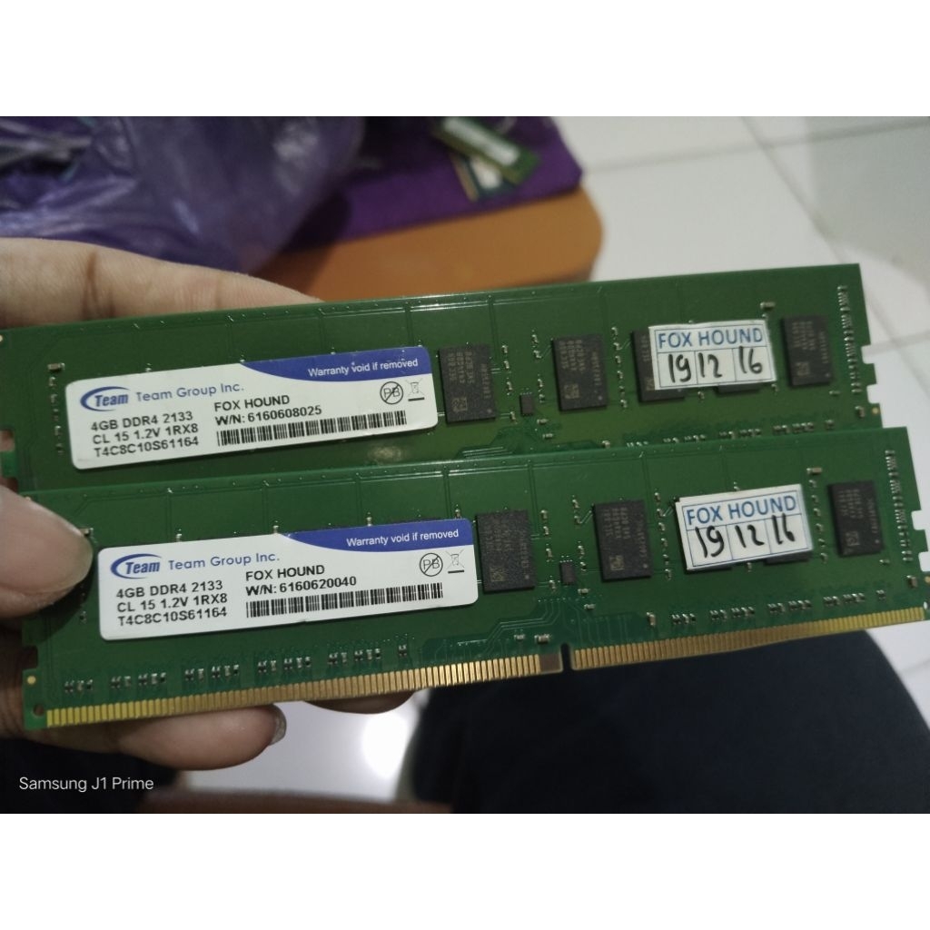 Ram Ddr4 4gb & 8gb