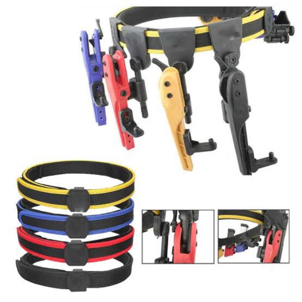 SABUK IPSC EMERSON WARNA KUNING, BELT SPEED HOLSTER