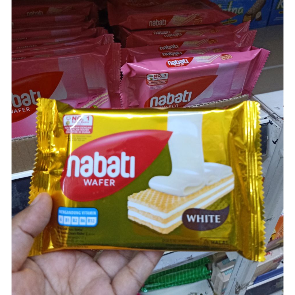 nabati wafer cream white 37g