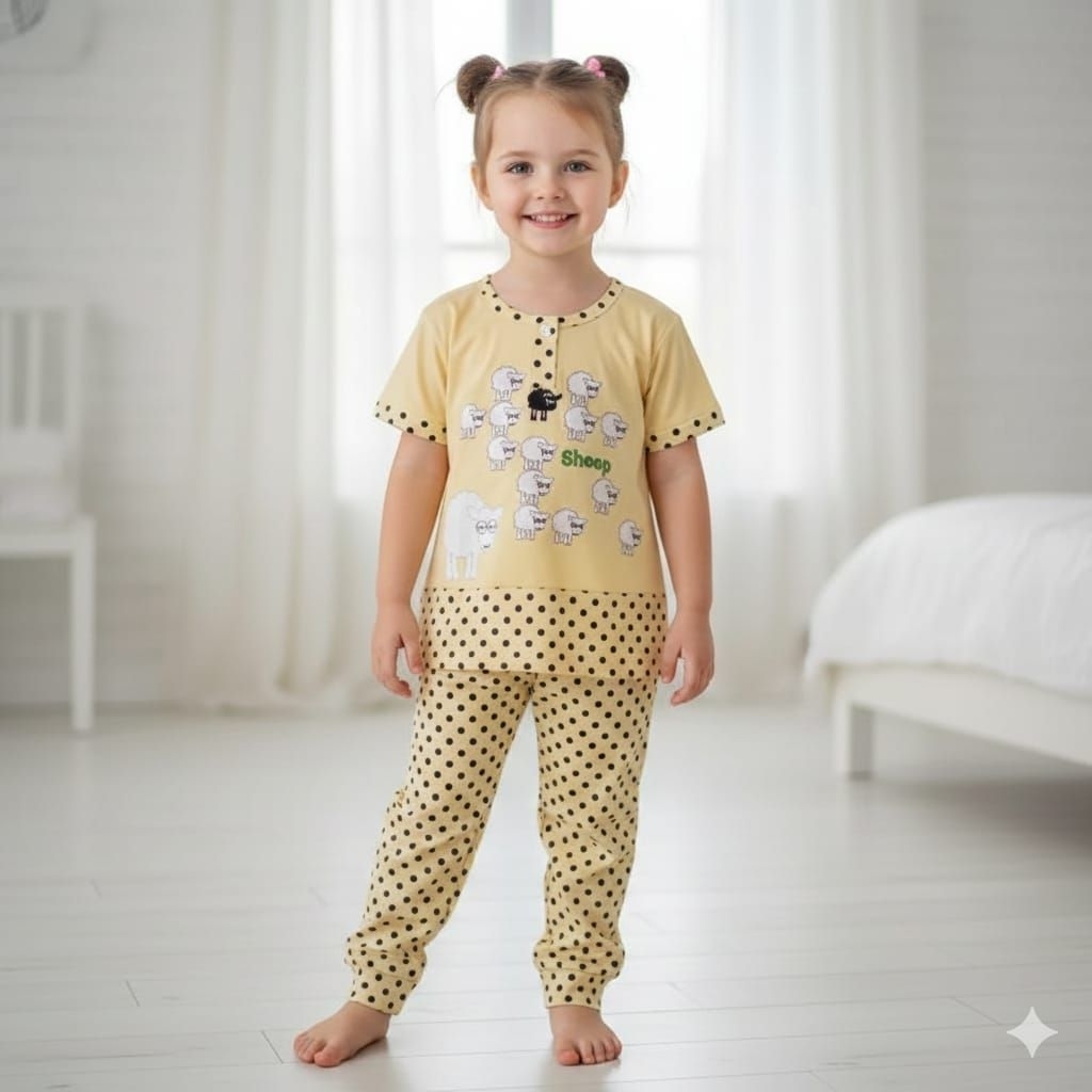 Setelan Babydoll Baju Tidur SIELIE CP Anak SML  KT 6033, 6034, 6031