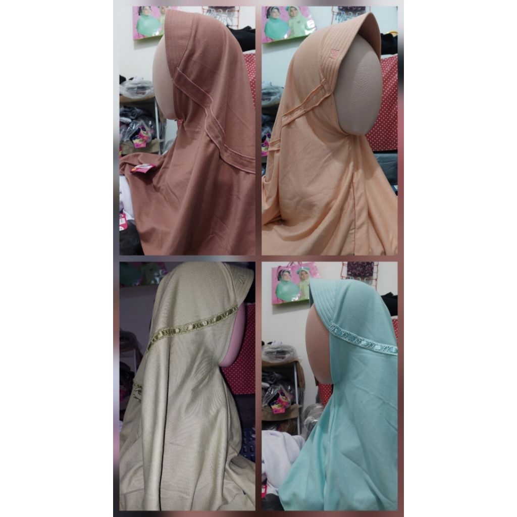 [DEFECT] Kerudung Rabbani INNOVA/INNOVA LX/HEMY UKURAN S [Rijek masih ada bandrol/barcode]