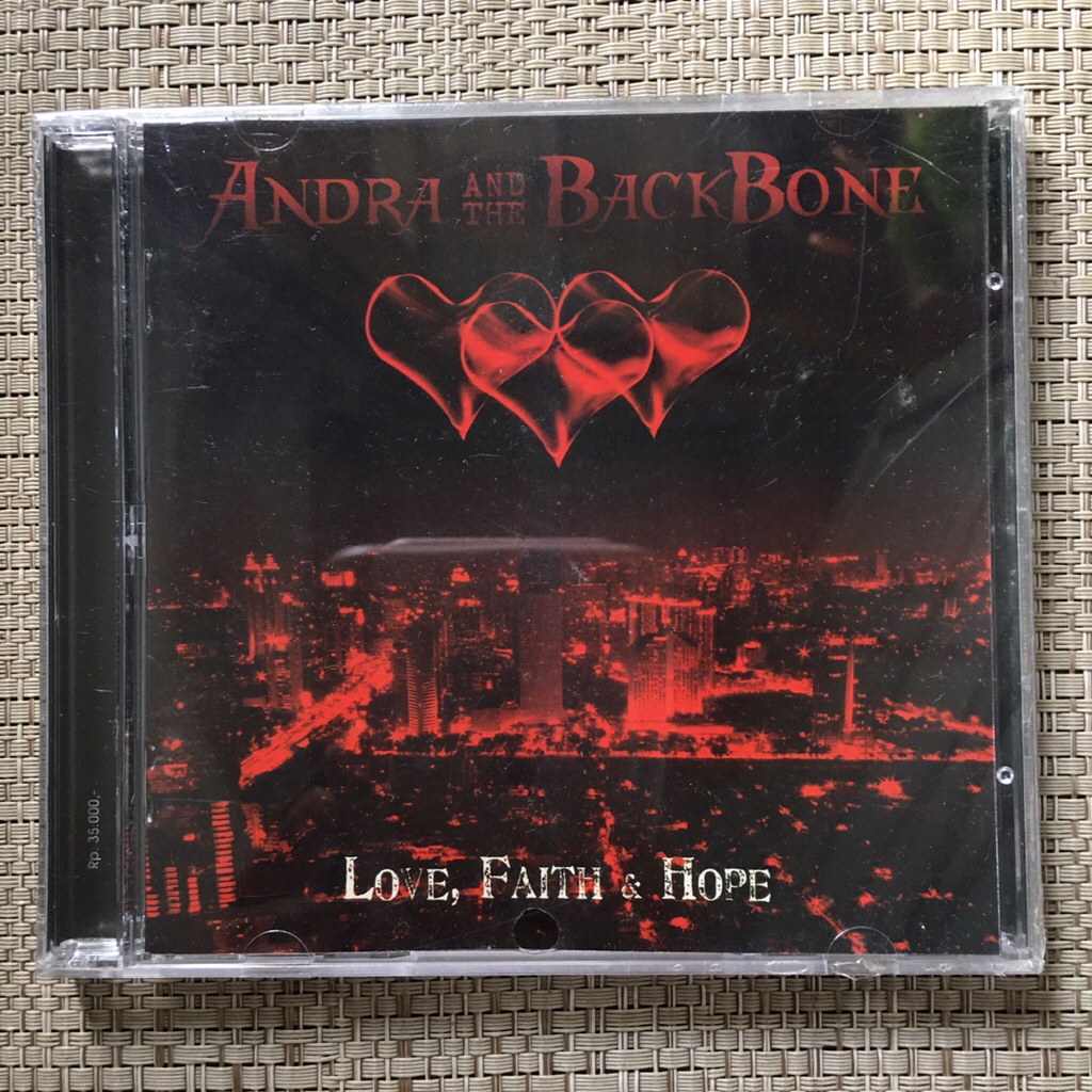 CD Andra And The BackBone - Love, Faith & Hope | Segel