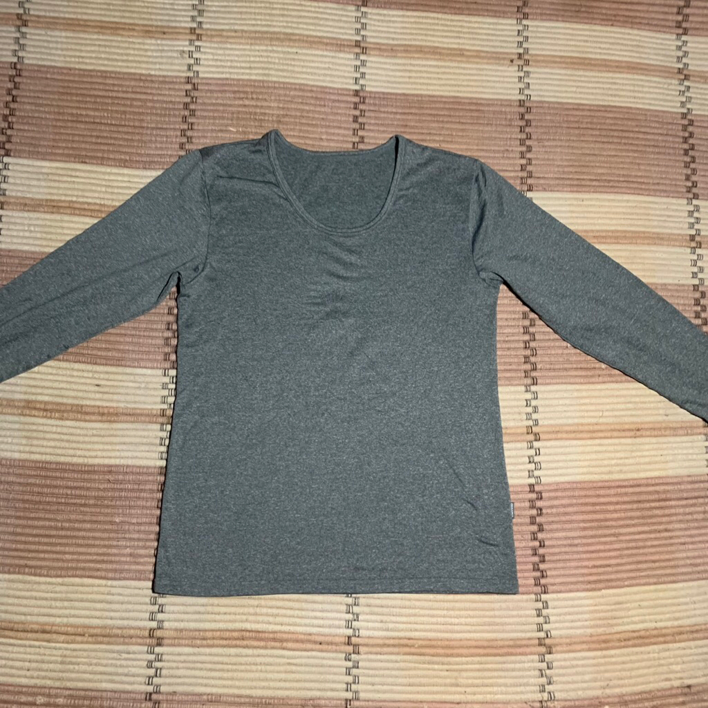 Kaos Lengan Panjang GOLF RENOMA Grey 100  Original Second Preloved