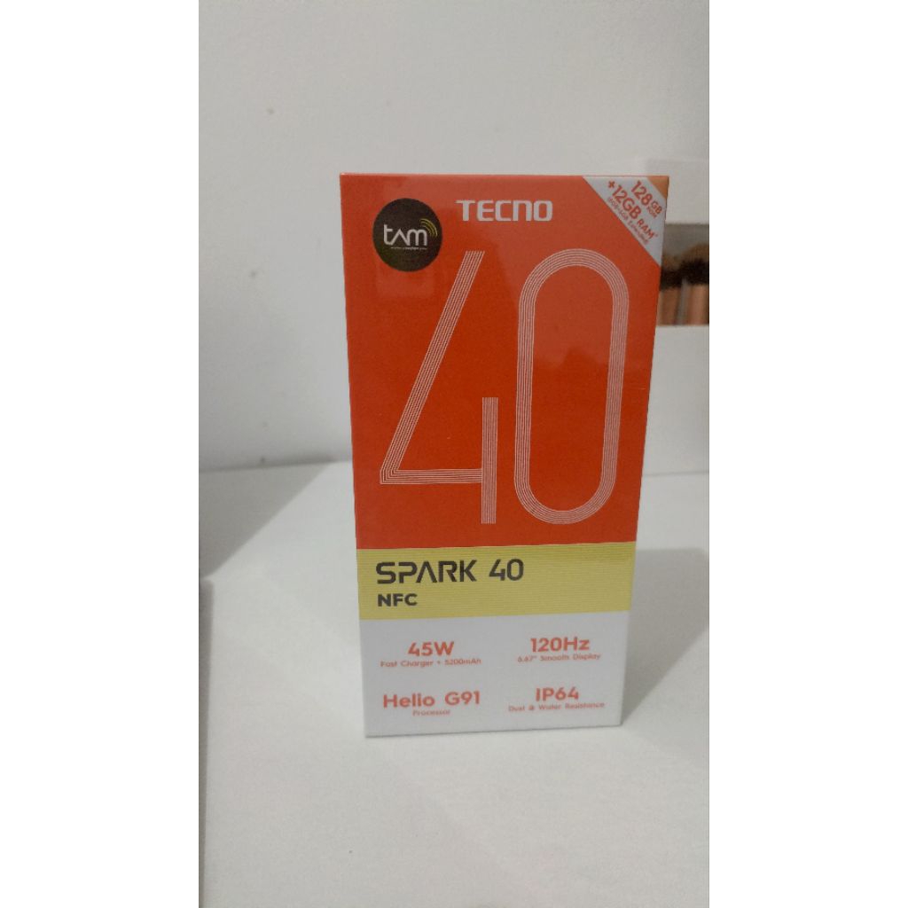 Smartphone Tecno Spark 40 NFC