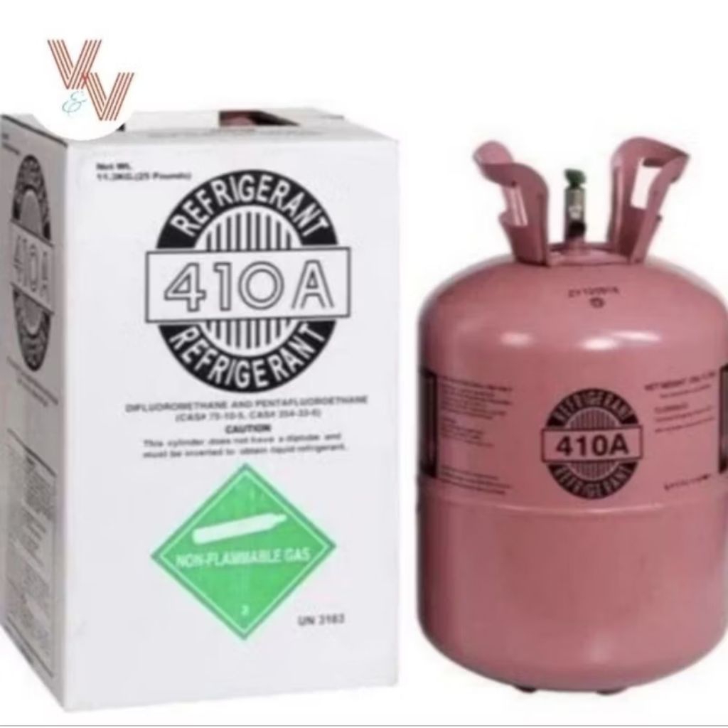 R410A/R410/R 410 refrigerant 11,3 kg segel pabrik
