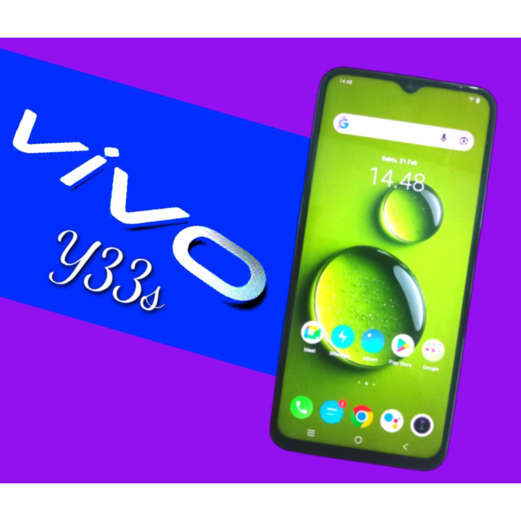 Vivo Y33s Ram 4/128 gb Second Normal Mulus