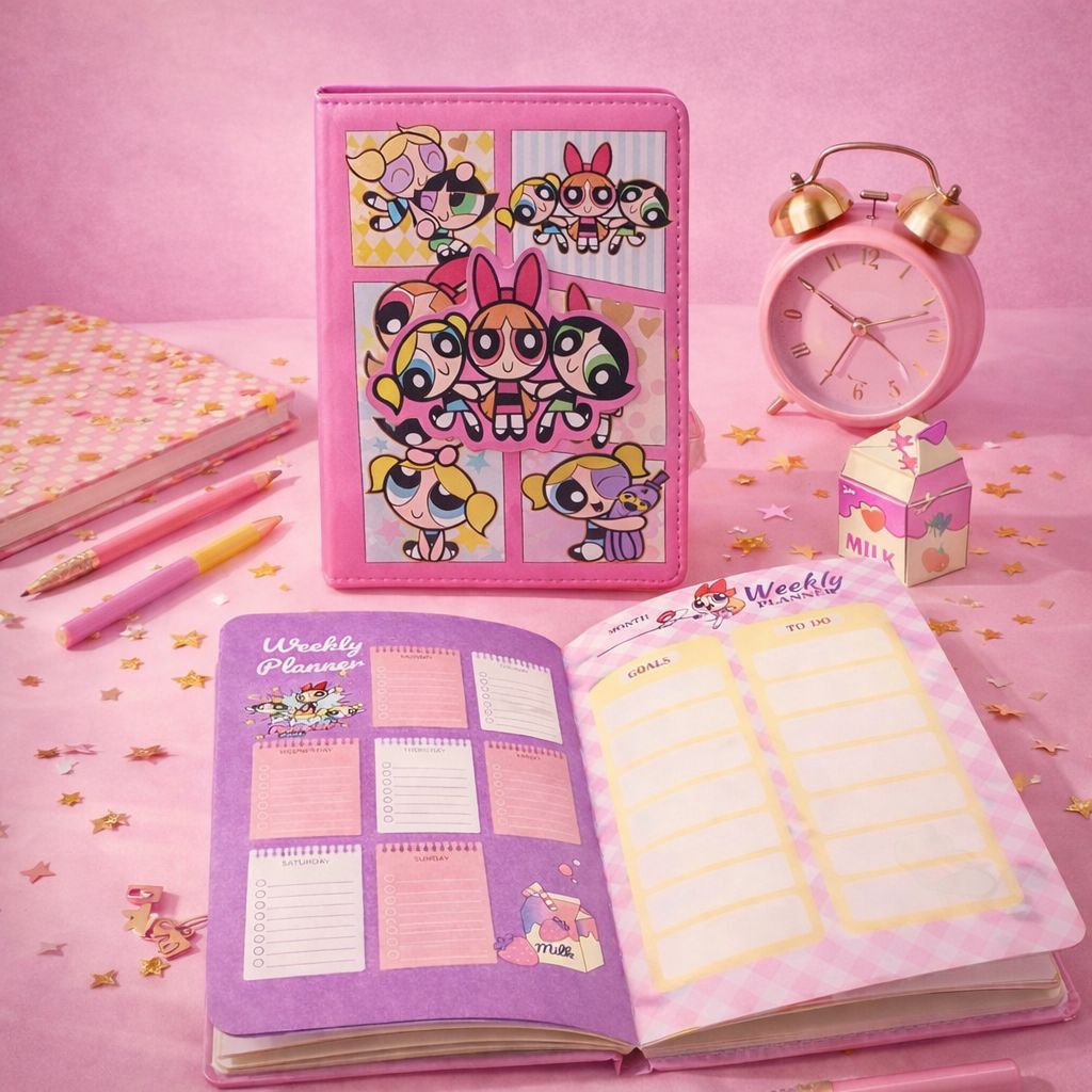 Notebook | Weekly Planner | Notebook Full Motif