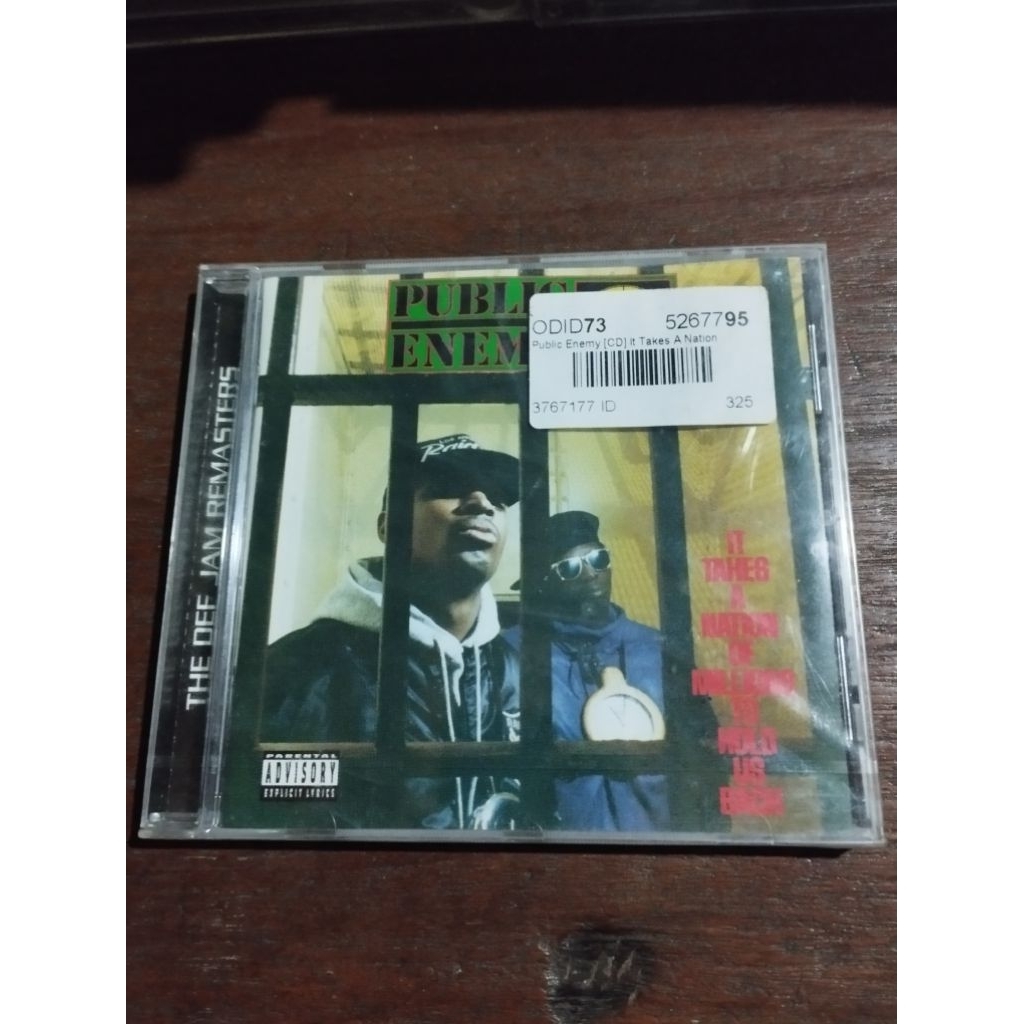 CD Public Enemy It Takes A Nation Of Millions To Hold Us Back
