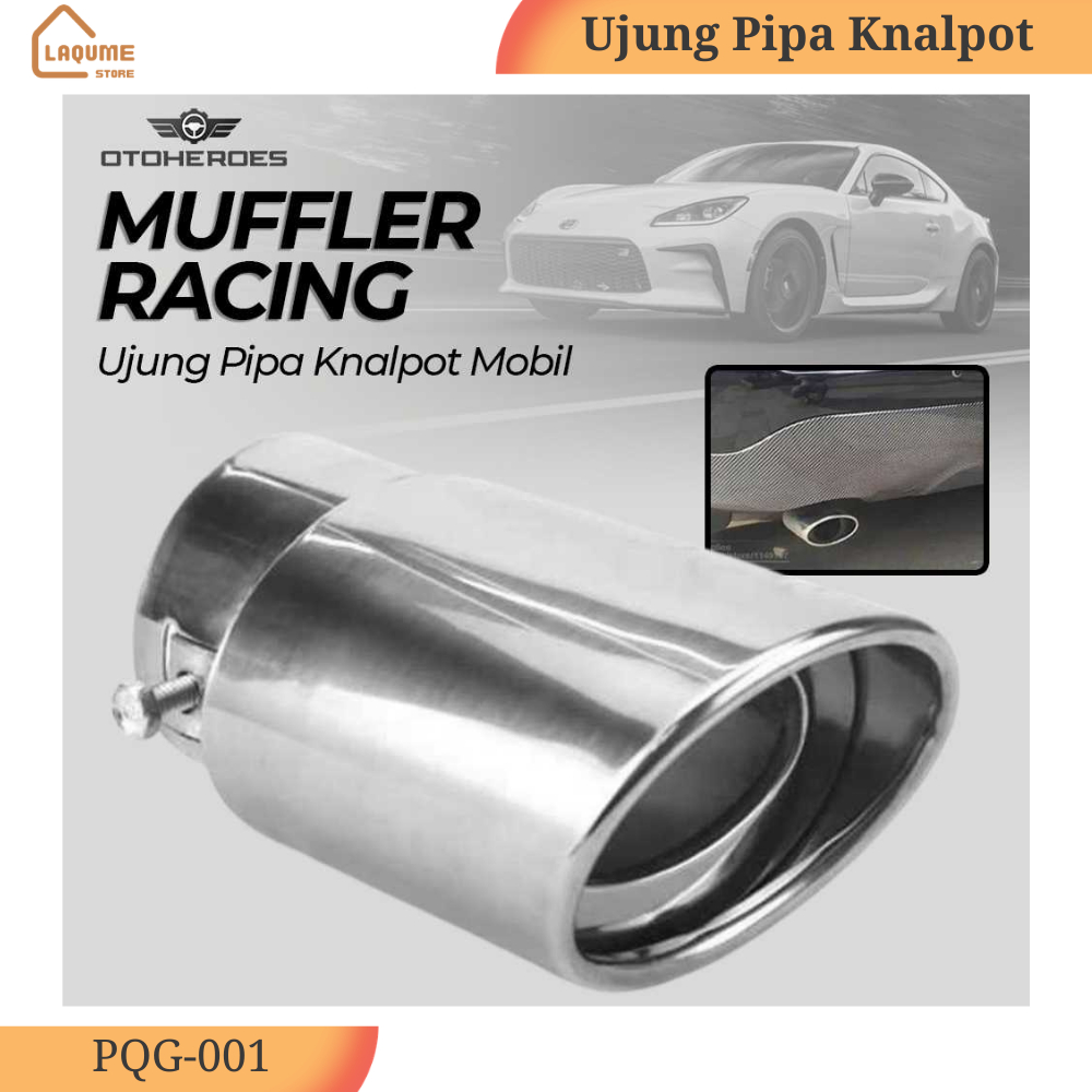 Muffler Ujung Pipa Knalpot Mobil Racing Slincer Knalpot Racing Ekor Knalpot Mobil Variasi