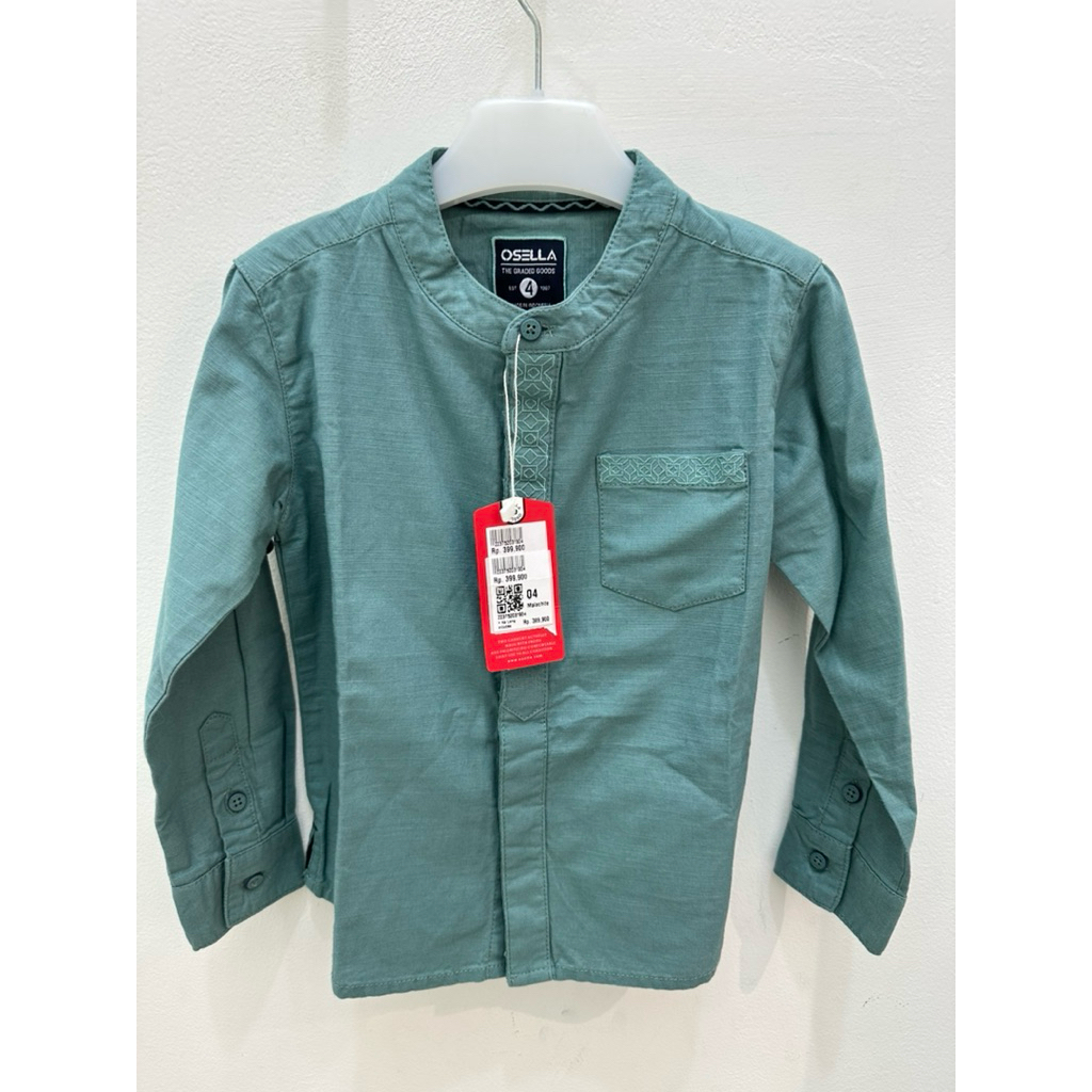 KEMEJA KOKO ANAK OSELLA TAHUN ORIGINAL 100%