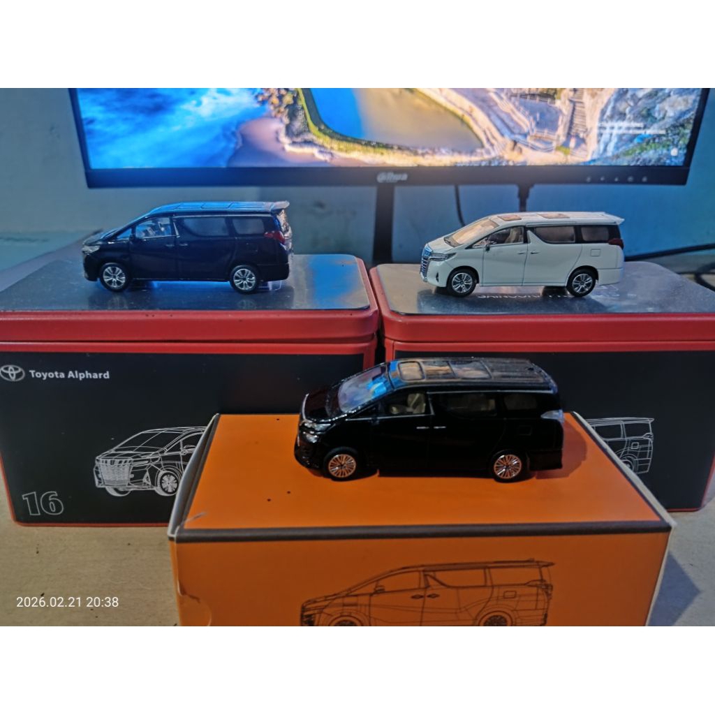 GCD Toyota Alphard/Vellfire Bahan 3Pcs Spilit