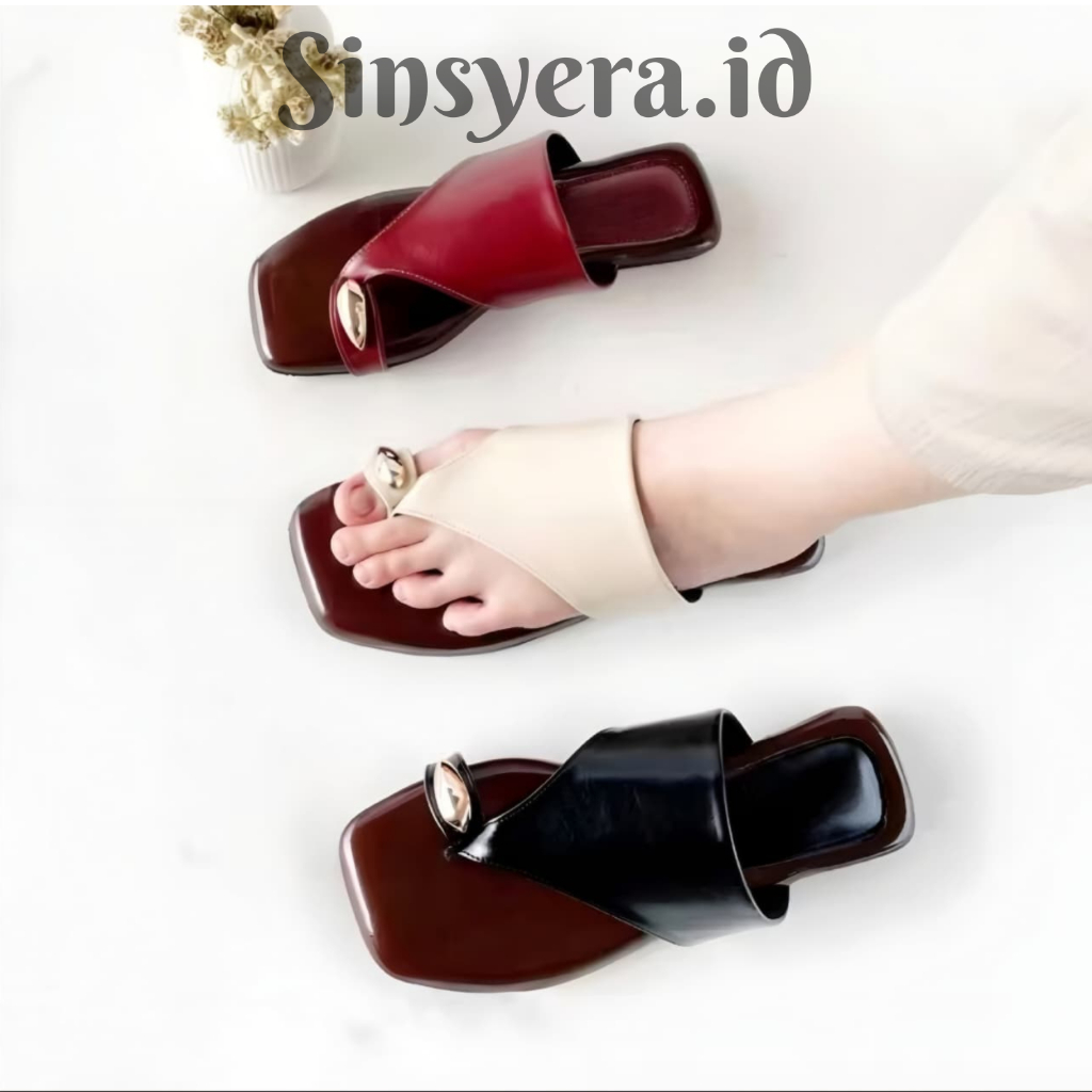 Rains.Shoes - SAMAIRA Sandal Wanita Sandal Teplek Kekinian