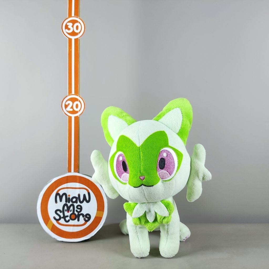 Boneka Pokemon Sprigatito Original Pokemon Center Plush
