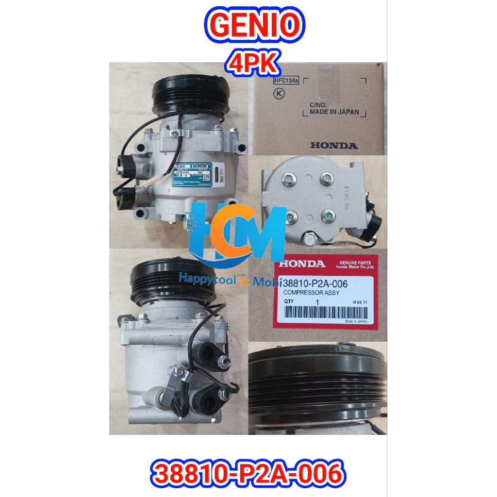 Kompresor Compresor AC Mobil Honda Civic Genio
