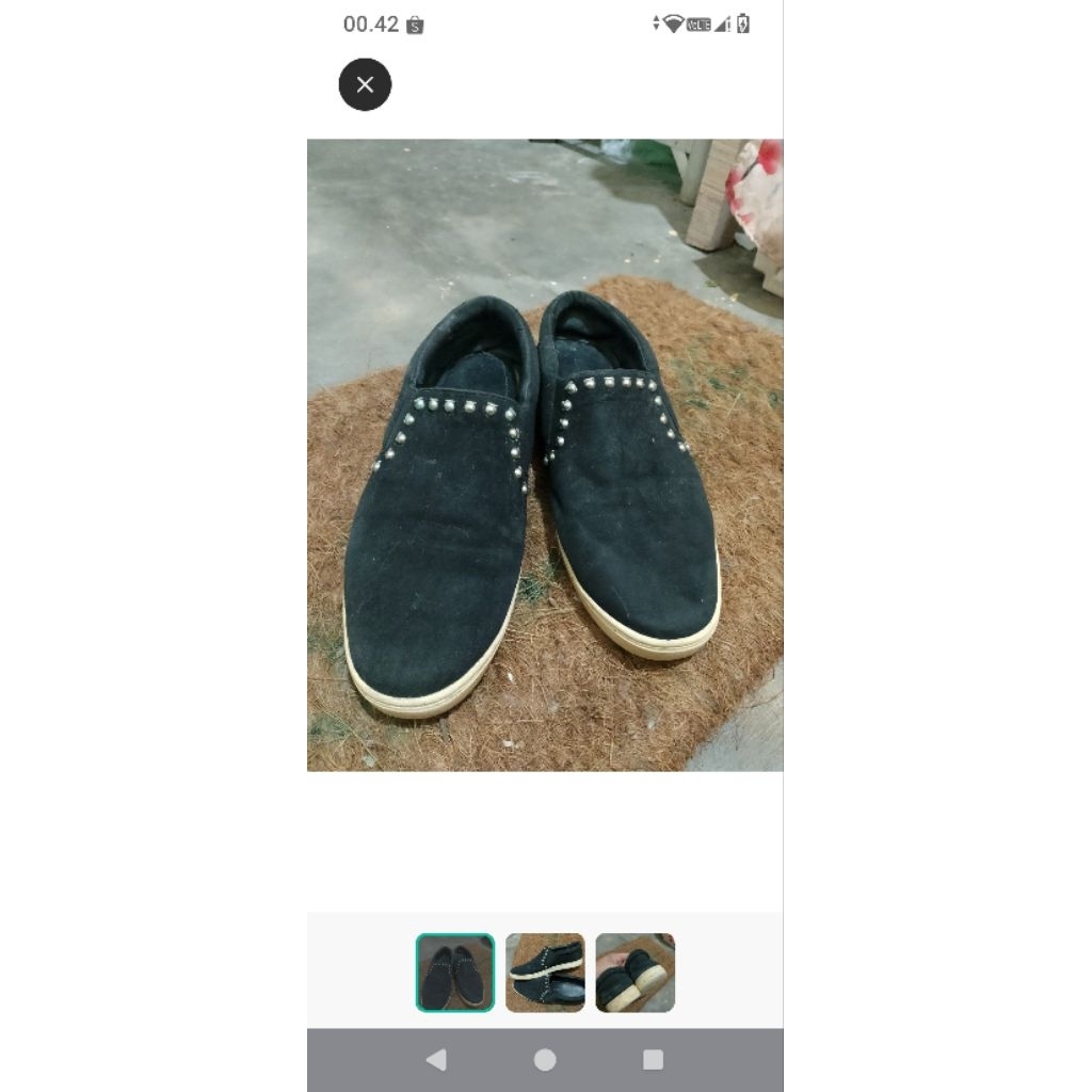 sepatu slip on salvatore ferragamo