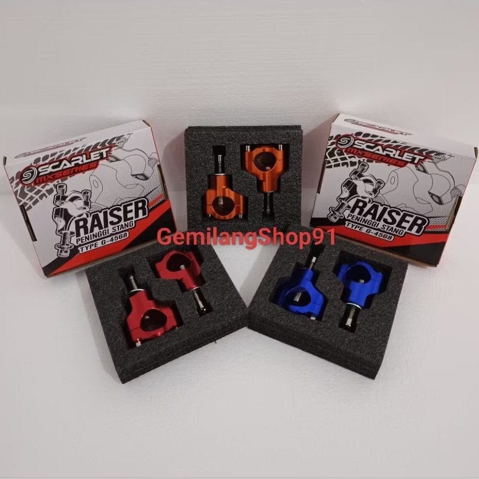 RAISER STANG FATBAR SCARLET RACING CNC CRF 150 / WR 155 / D-TRACKER 150 / KLX 150 & TRAIL