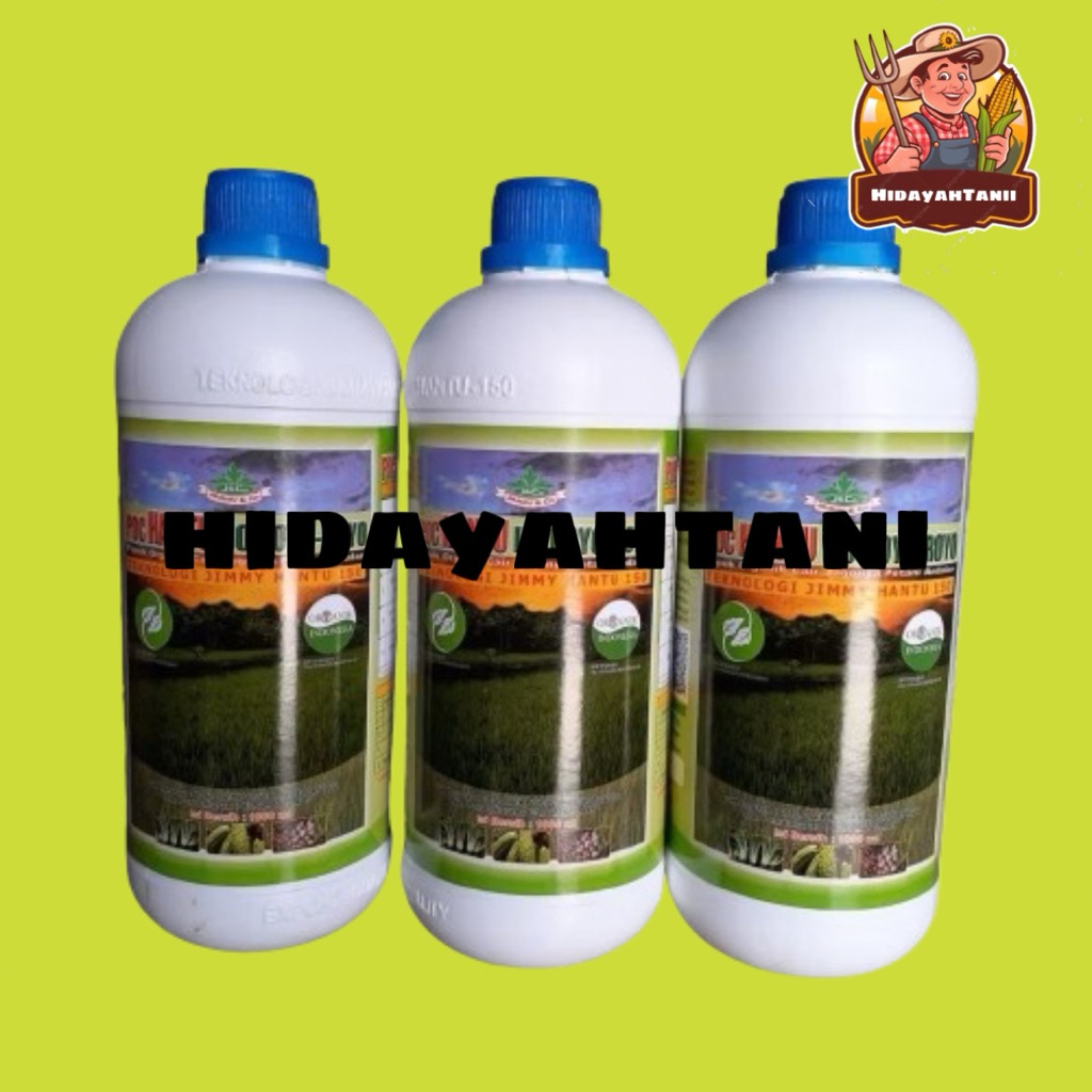Pupuk jimmy hantu POC Hantu Ijo Royo Royo 1 Liter Pupuk Cair Original Jimmy Hantu Bambu Ijo