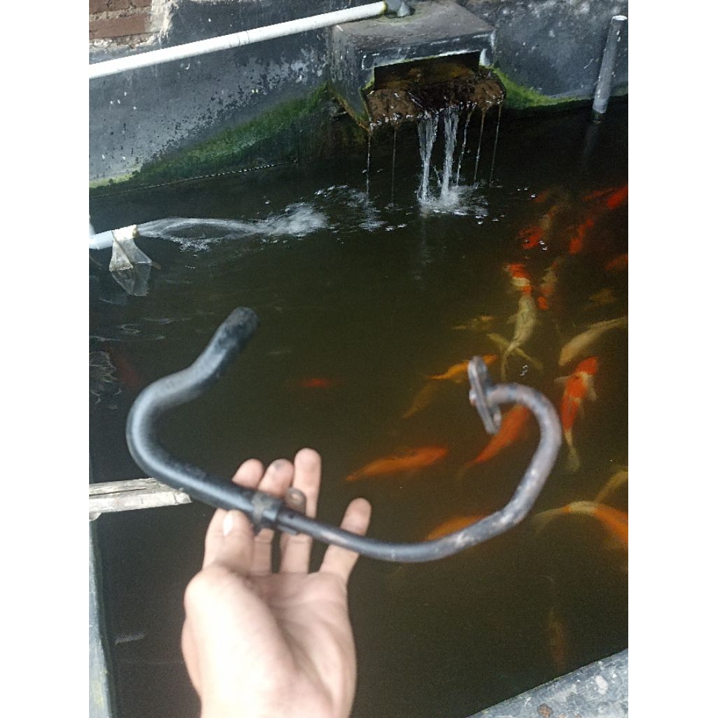 pipa dan selang AIS emisi Supra x 125 karbur original copotan