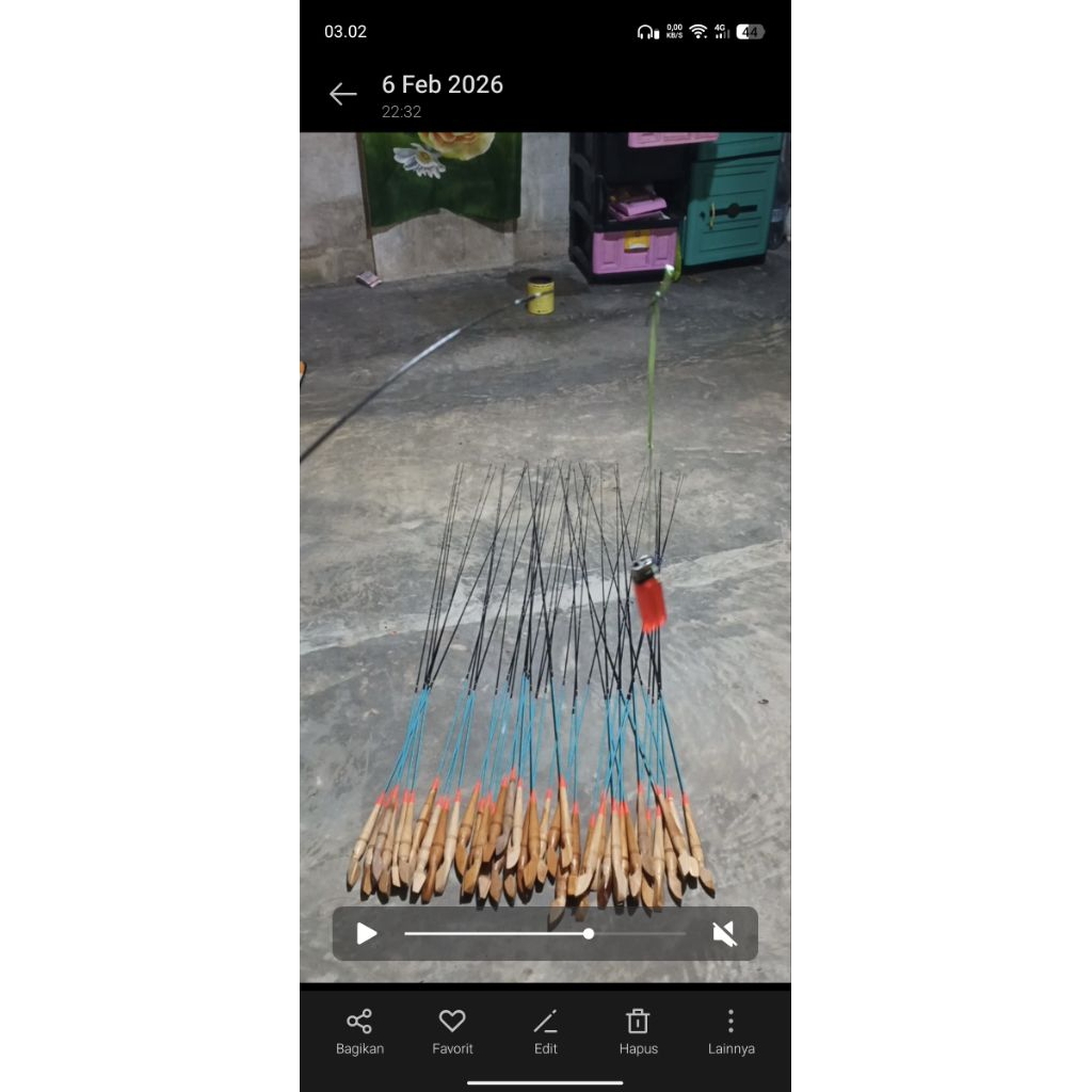 joran wader lentur fleksibel dan solid