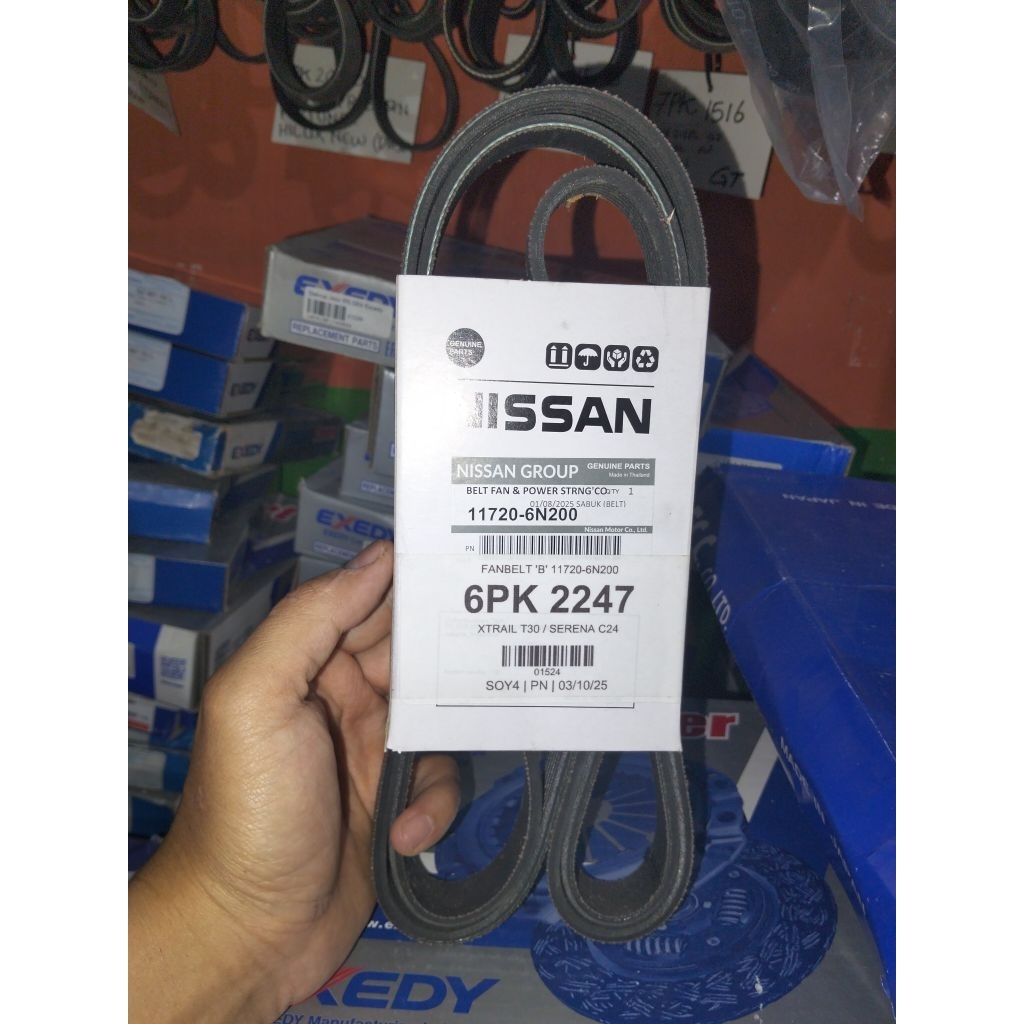 fanbelt tali kipas Nissan Serena C24 6pk2247