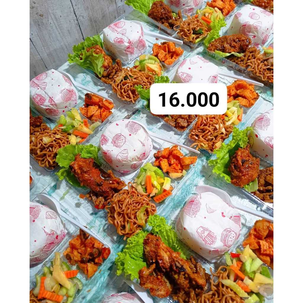 Dapur FM Paket Nasi Box Ayam Rendang 6 Menu Termurah