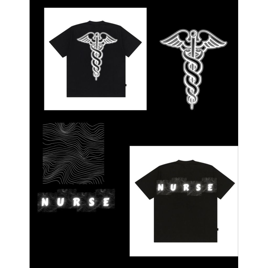 Kaos Nurse Premium Unisex | Kaos Tenaga Medis | Cotton Combed 24s | Streetwear Perawat