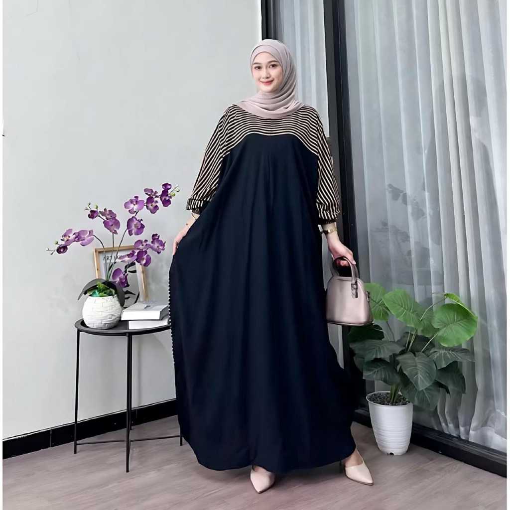 Kaftan Jumbo LD 180 cm Bahan Rayon Premium Bahan Adem Nyaman Kaftan Wanita
