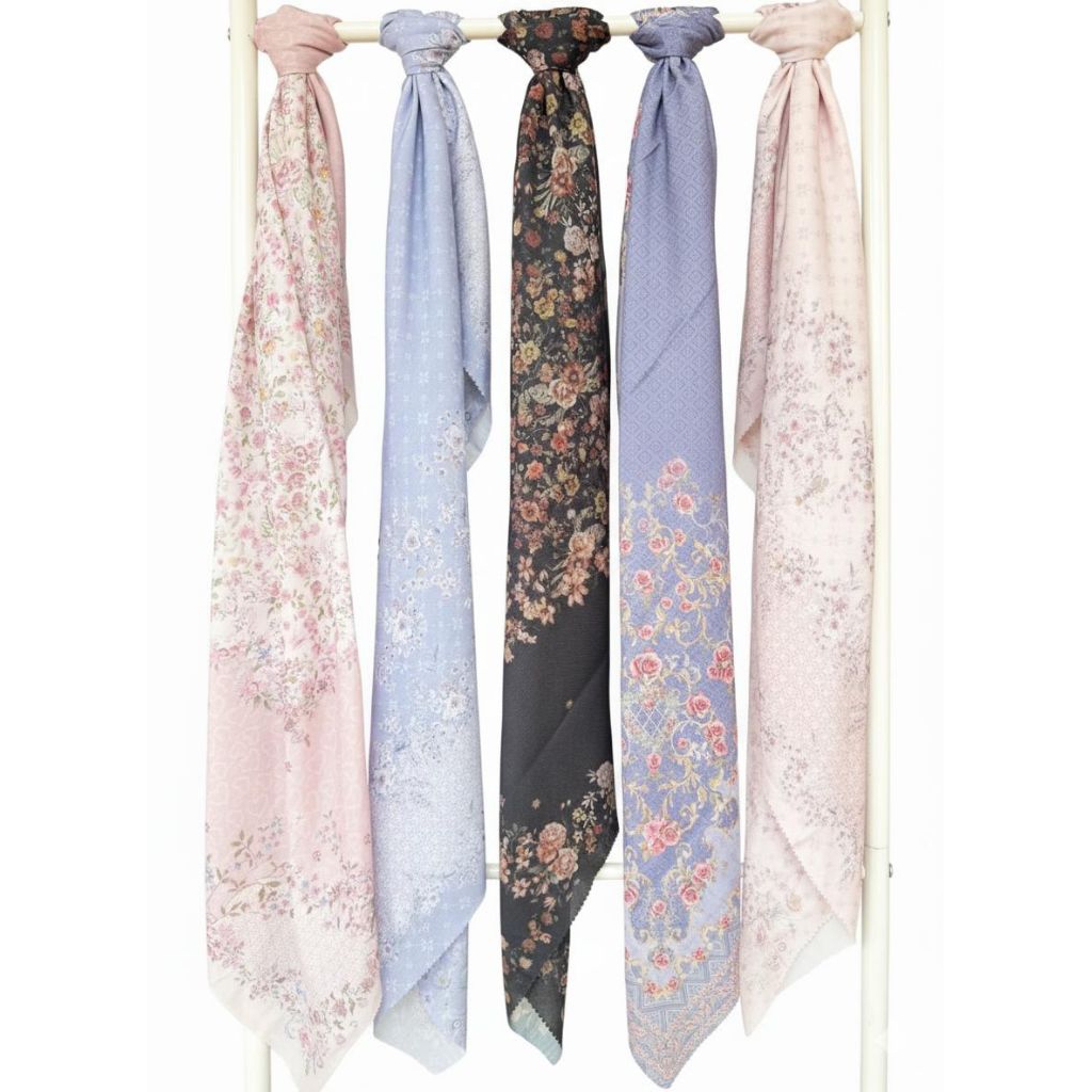 Hijab voal jilbab voal jilbab segiempat hijab segiempat VOAL MOTIF hijab motif segiempat