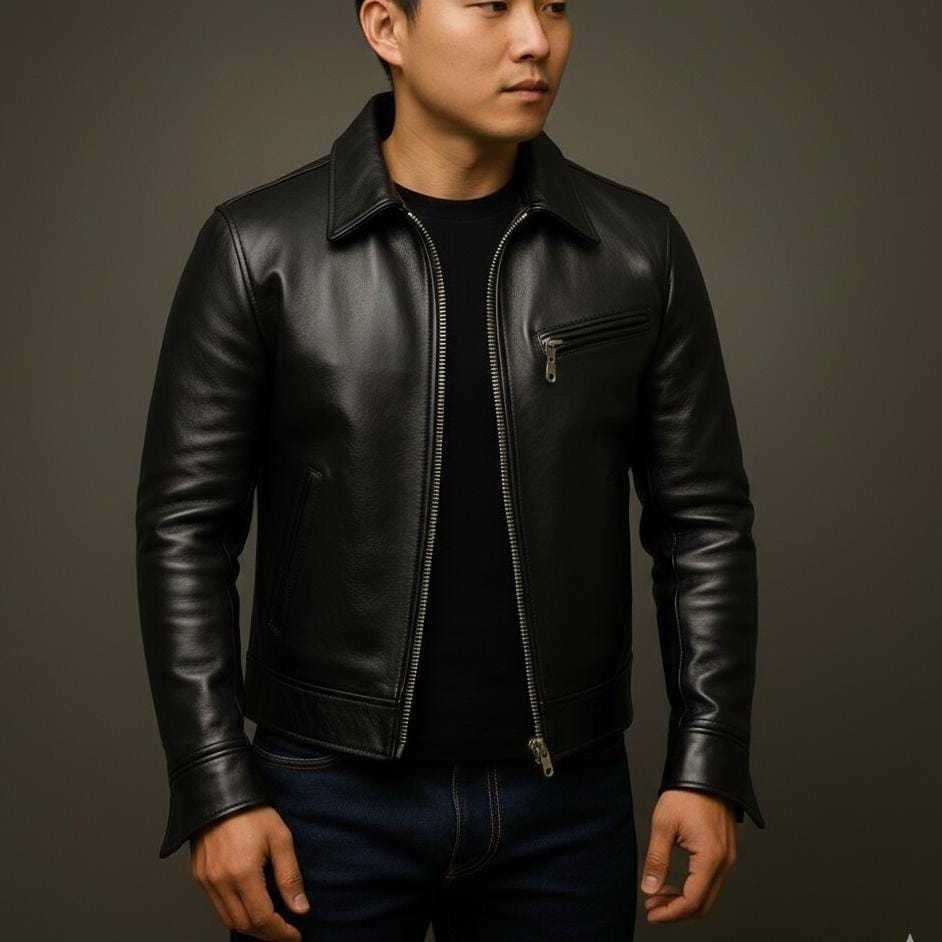 jaket kulit pria original 100% kulit asli domba|/jaket kulit asli pria original