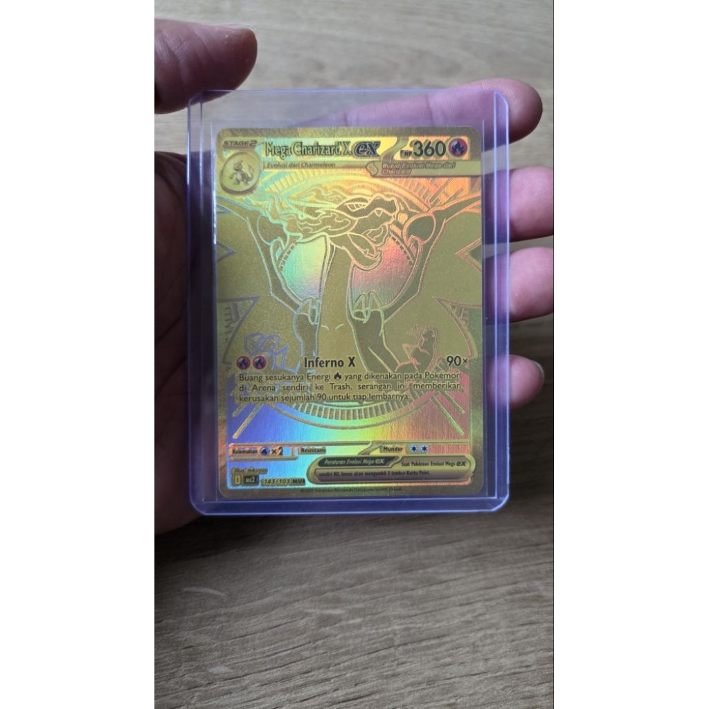 Kartu Pokemon TCG - Mega Charizard ex MUR