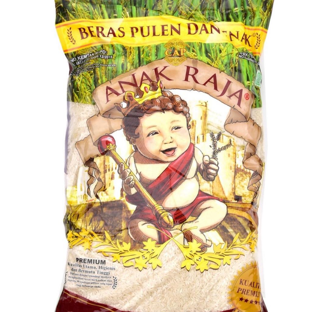 Anak Raja Beras Kristal Super 5 Kg / Beras Anak Raja 5 Kg / Beras Anak Raja Kristal Super / Beras An
