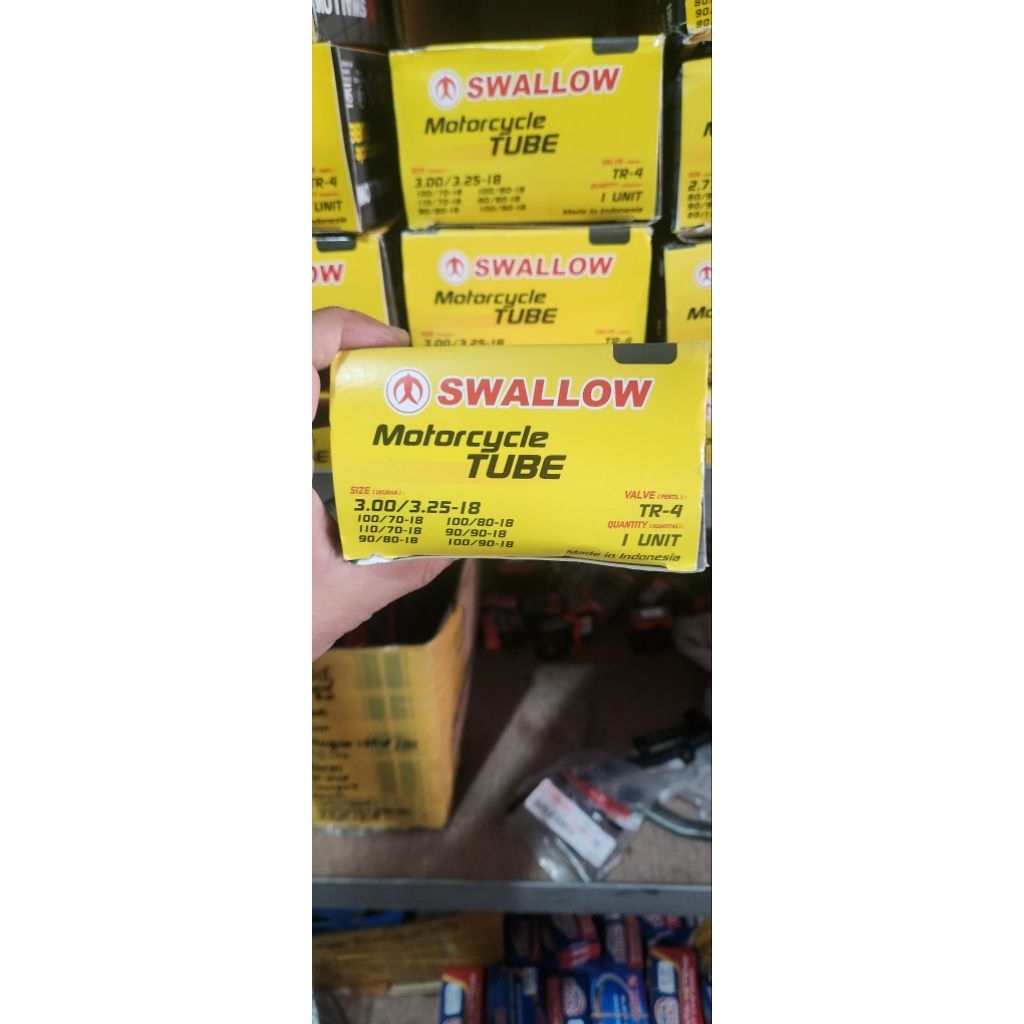 BAN DALAM SWALLOW 300/325-18 100/70-18 110/70-18 90/80-18 100/80-18 90/90-18 100/90-18