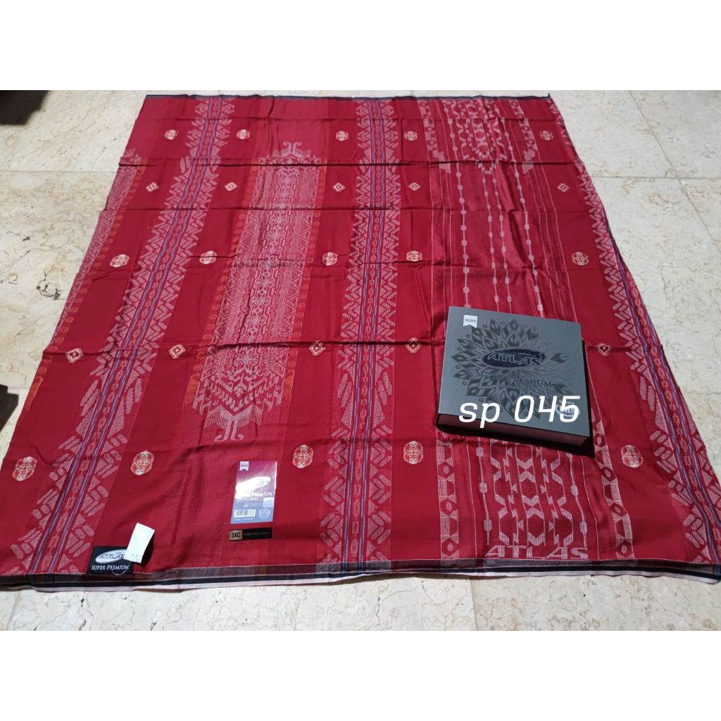 Sarung Atlas Super Premium Sarung Atlas Suprem 945 Silver