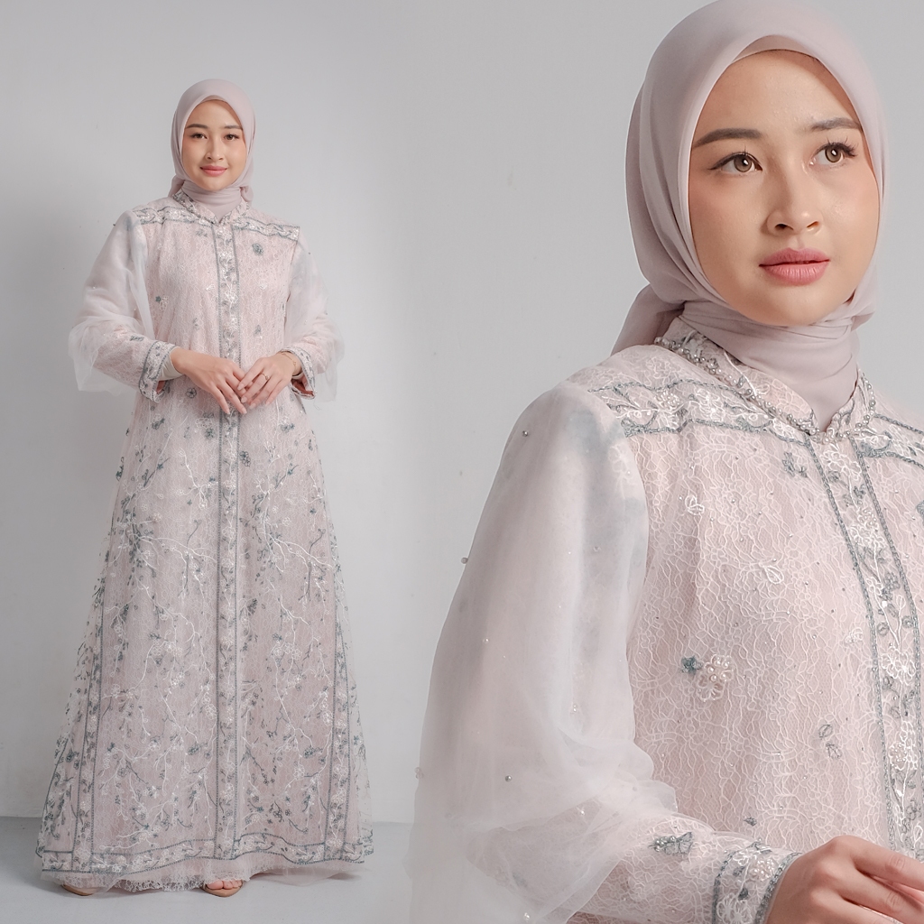 Qoni | Gaun Callisya | Gaun Pesta Premium | Gaun Payet | Mewah