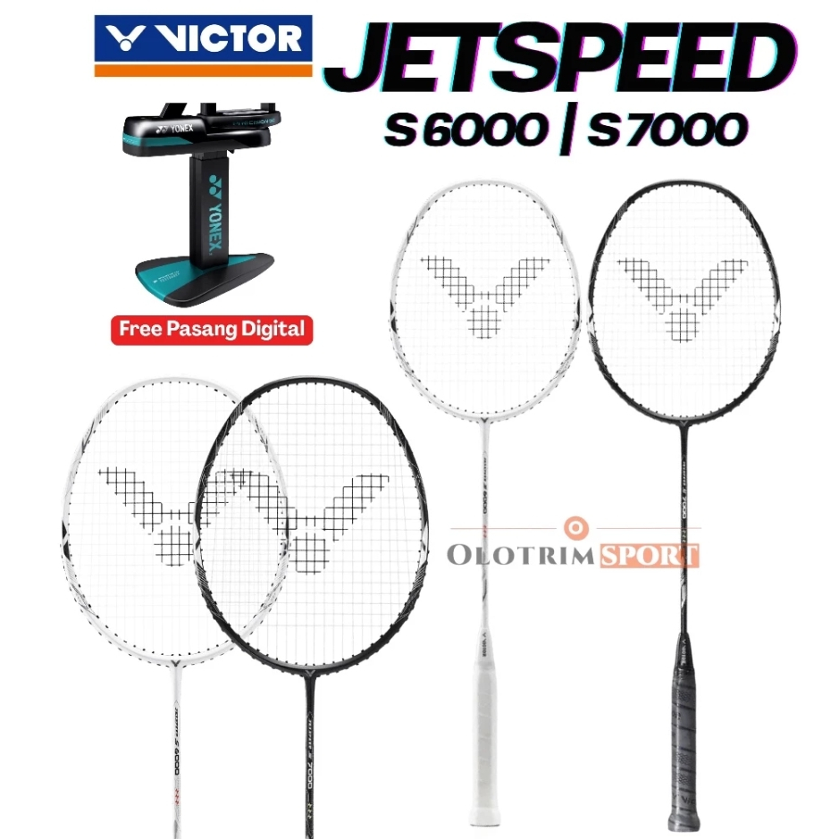 Raket Badminton VICTOR JETSPEED 6000 7000 Jet Speed Original