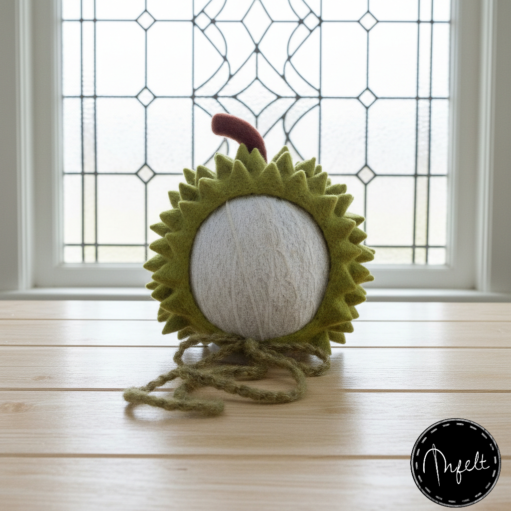 infelt - bonnet durian felted - dewasa