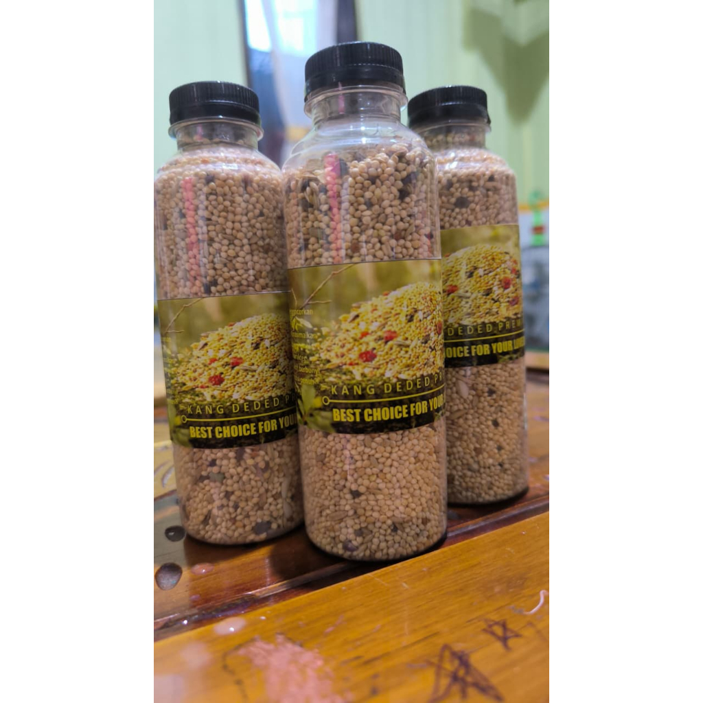 PAKAN SUPER KONSLET PAKAN BURUNG LOVEBIRD PAKAN KONSLET LOVEBIRD