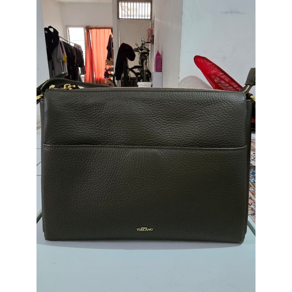 Tocco Toscano Marlows Tas Kulit Olive