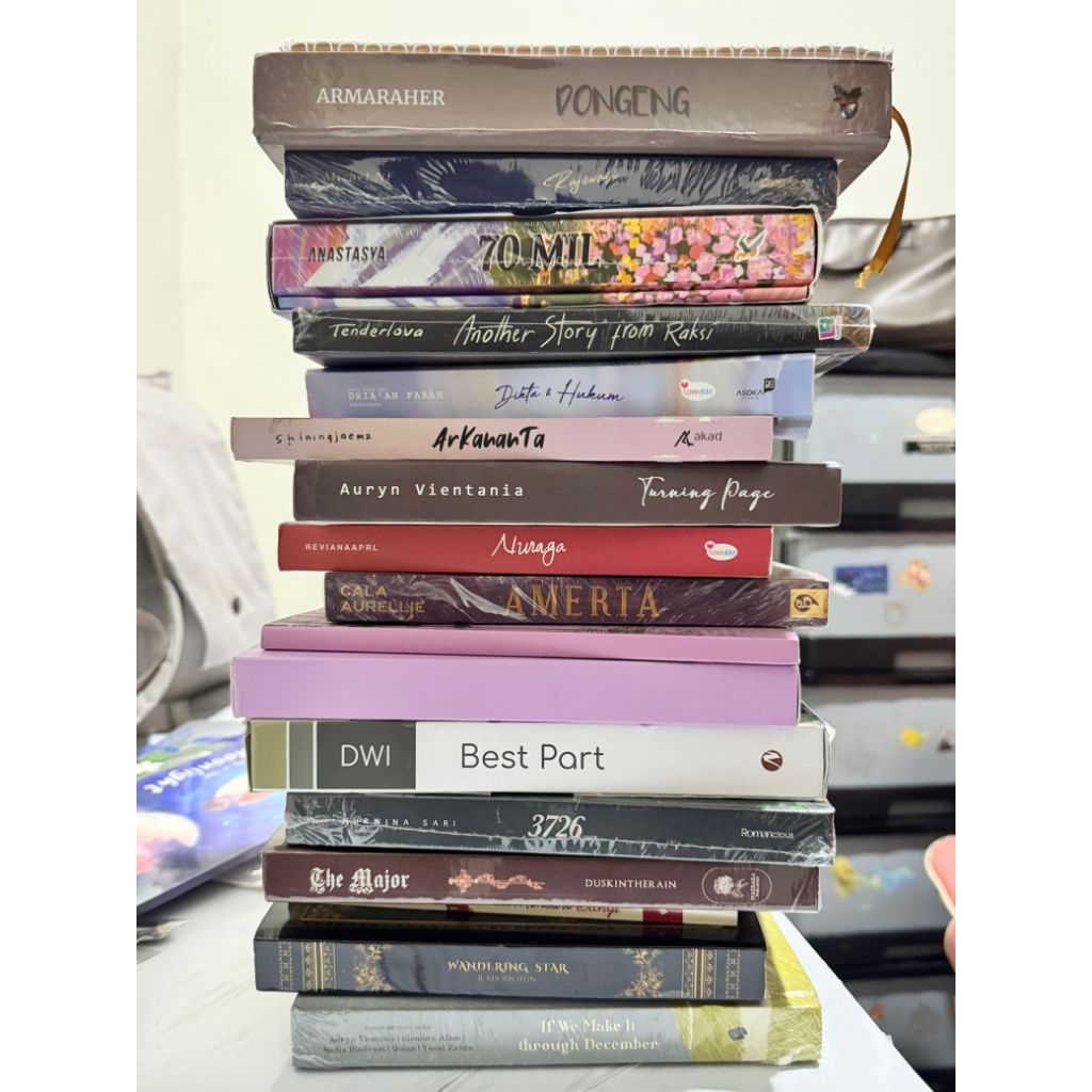 PRELOVED Novel Dongeng, Rajewali, 70 Mil, Another Story From Raksi, Dikta & Hukum, Arkananta, Nuraga